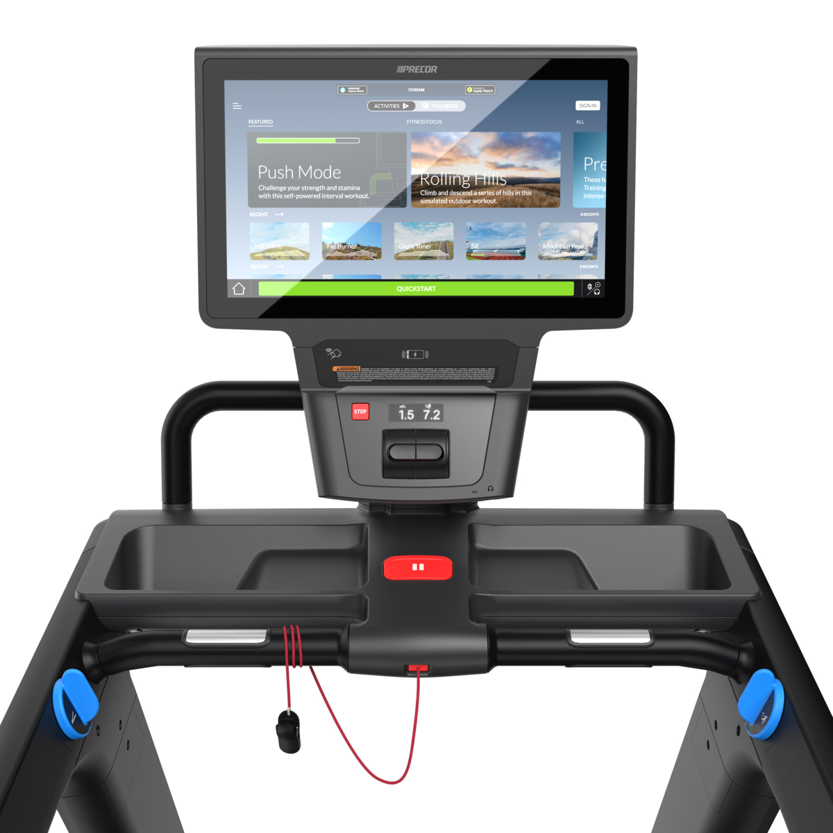 Беговая дорожка PRECOR Breakaway STM 897, консоль P94