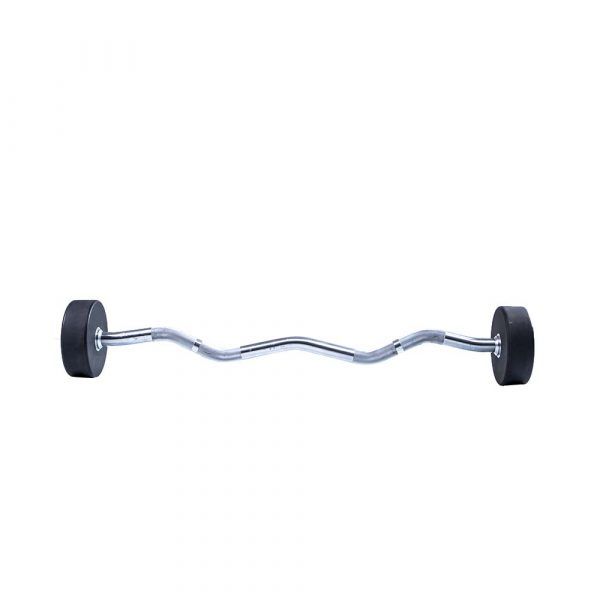 LIVEPRO Ez Curl Urethane Barbells