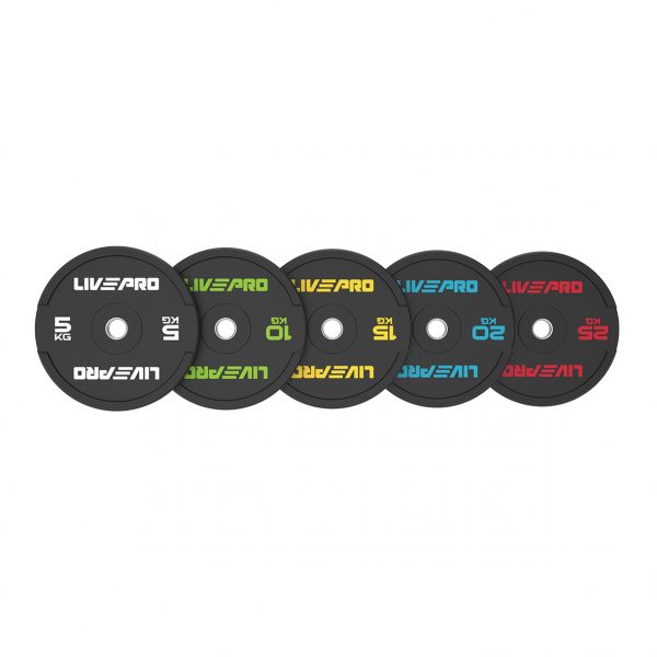 LIVEPRO Rubber Bumper Plate