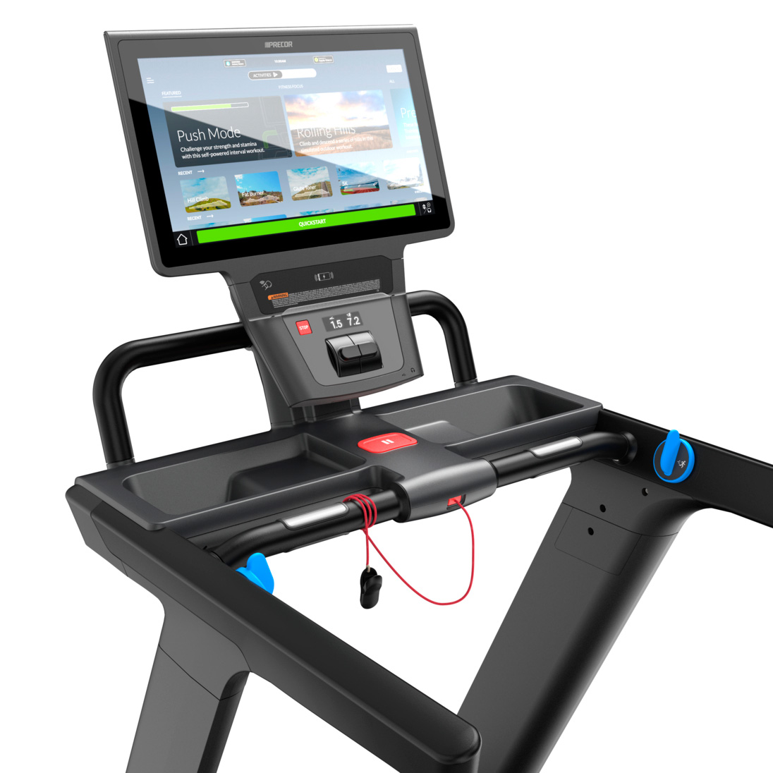 Беговая дорожка PRECOR Breakaway STM 897, консоль P94