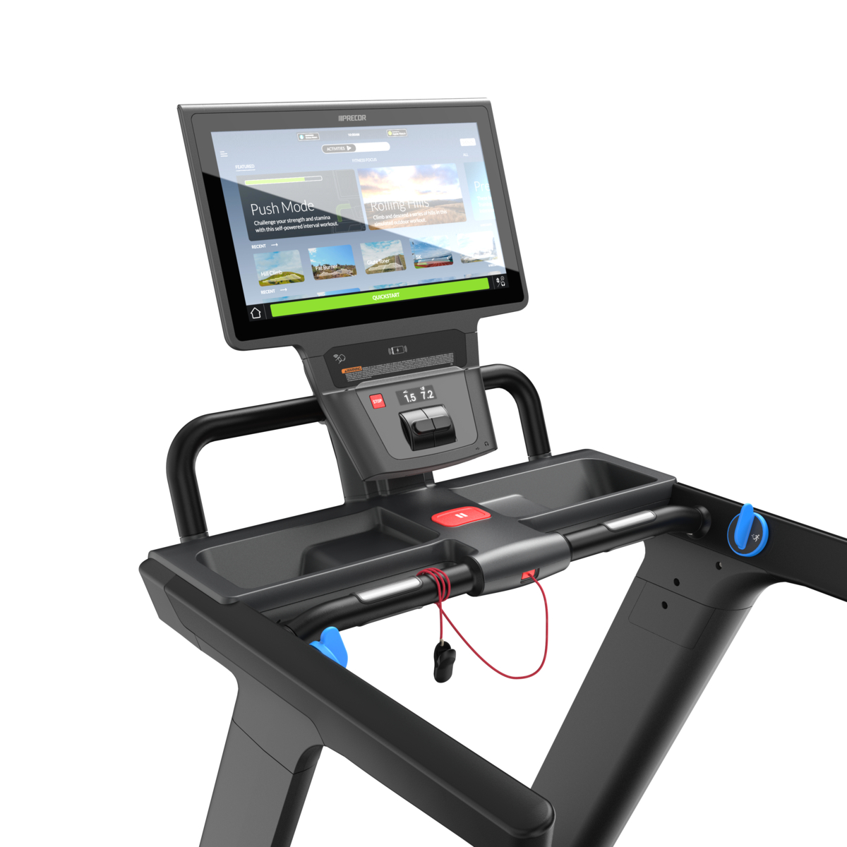 Беговая дорожка PRECOR Breakaway STM 897, консоль P94