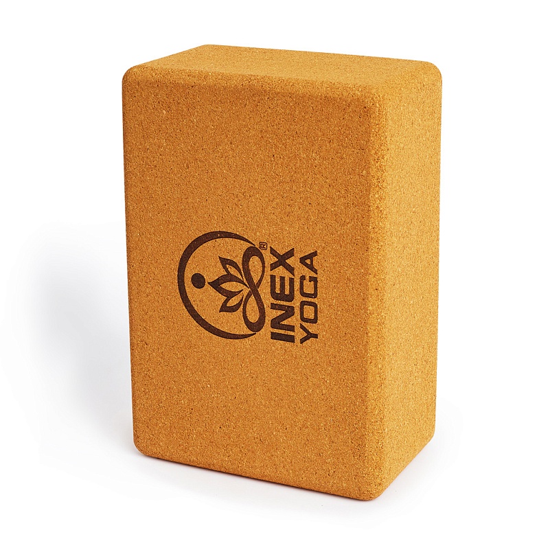 Блок для йоги INEX Cork Yoga Block, пробковый