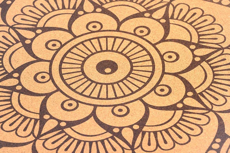 Коврик для йоги из пробки INEX Cork Yoga Mat CKMAT-146