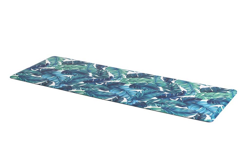 Коврик для йоги INEX PU Yoga Mat print, Tropical Palm Leaf 66
