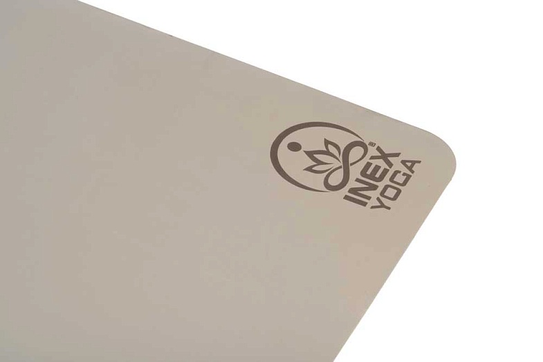 Коврик для йоги INEX PU Yoga Mat, цвет чай с молоком