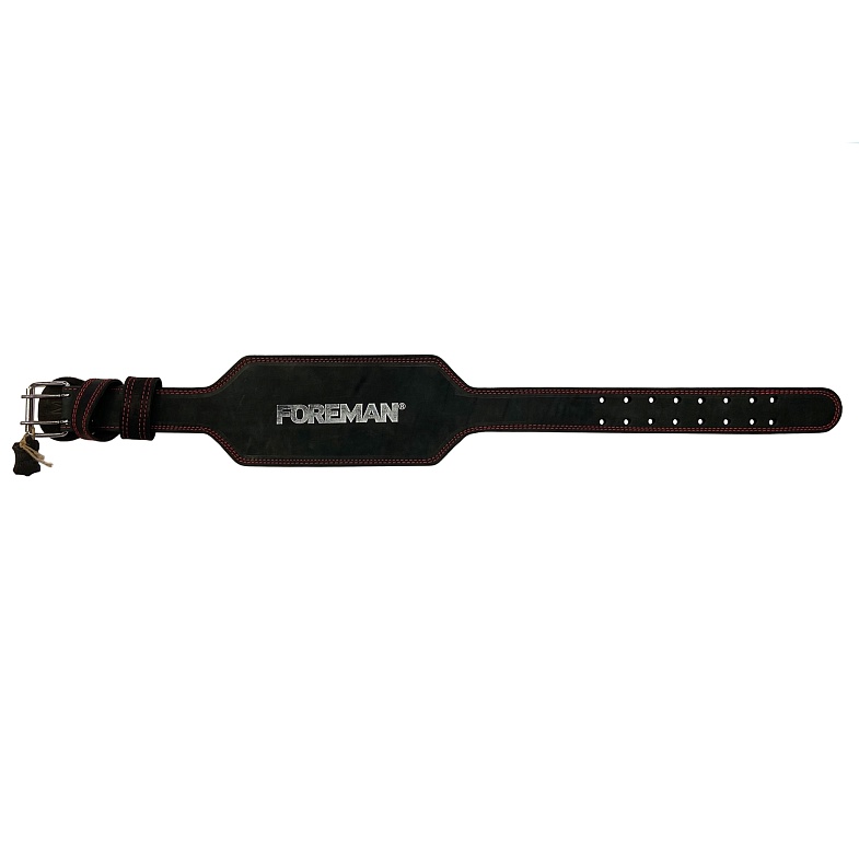 Пояс атлетический с пряжкой Foreman PS-0368, 6/15 см, 3 слоя