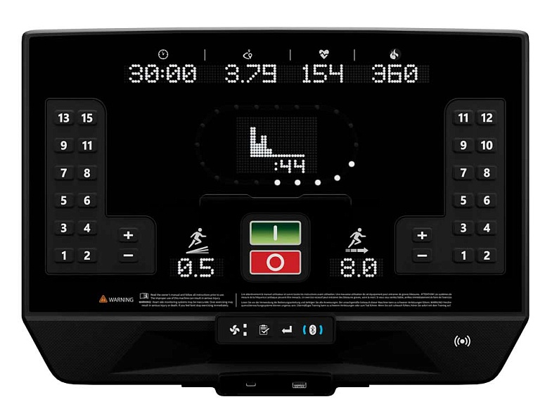 Беговая дорожка STAR TRAC 10 SERIES TRX FREERUNNER, консоль LED