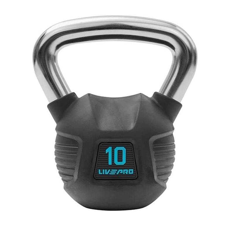Гиря обрезиненная LIVEPRO Premium Rubber Kettlebell
