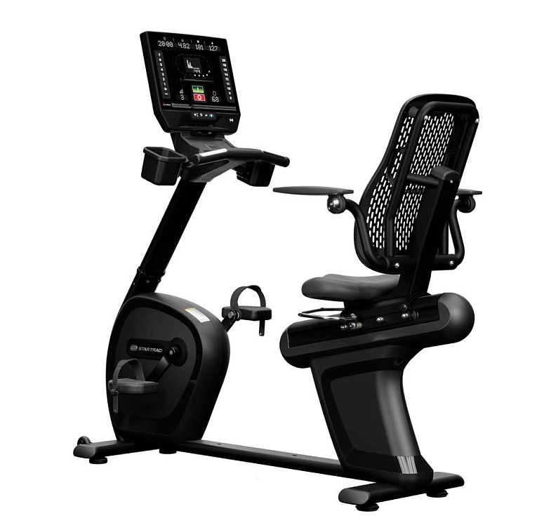 Горизонтальный велотренажер STAR TRAC 8 SERIES RECUMBENT BIKE, консоль LED