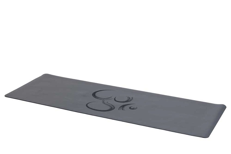 Коврик для йоги INEX PU Yoga Mat laser pattern, темно-серый