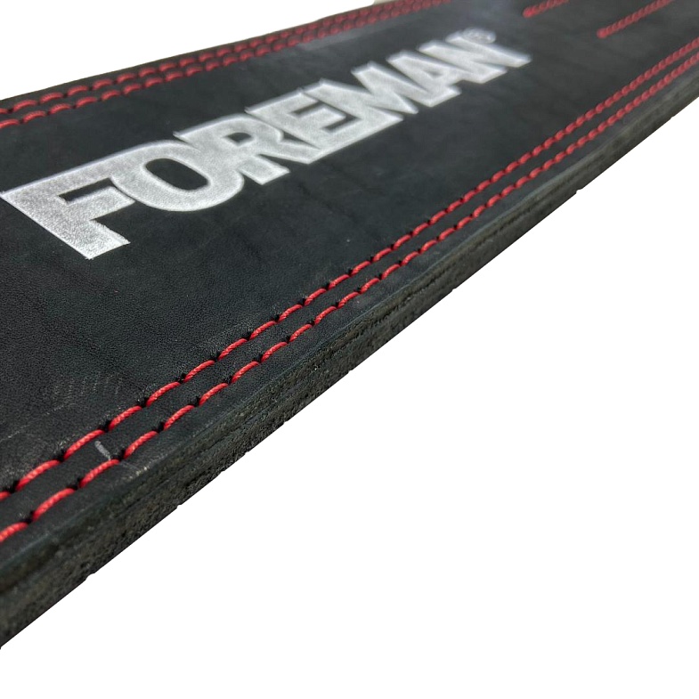 Пояс для пауэрлифтинга с пряжкой Foreman PS-0315, 10 см, 3 слоя