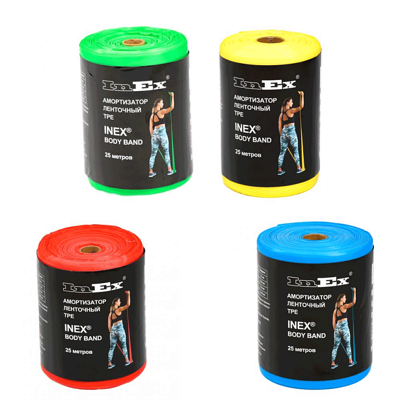 Ленточный амортизатор INEX Body-Band TPE 25 м