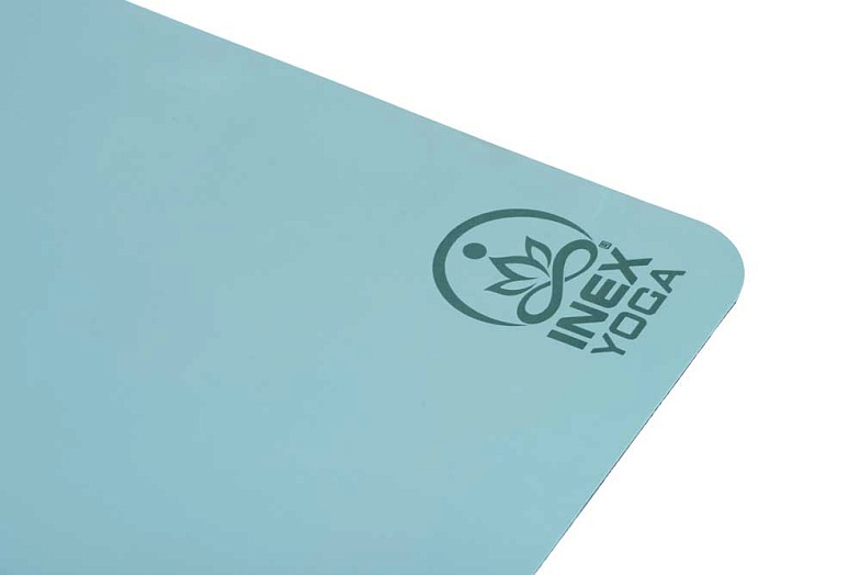 Коврик для йоги INEX PU Yoga Mat, горчично-зеленый