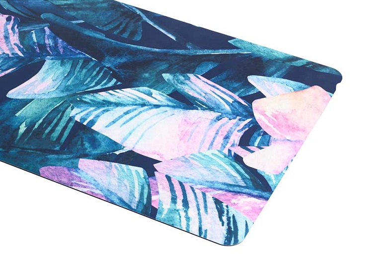 Коврик для йоги INEX PU Yoga Mat print, Tropical Palm Leaf 71