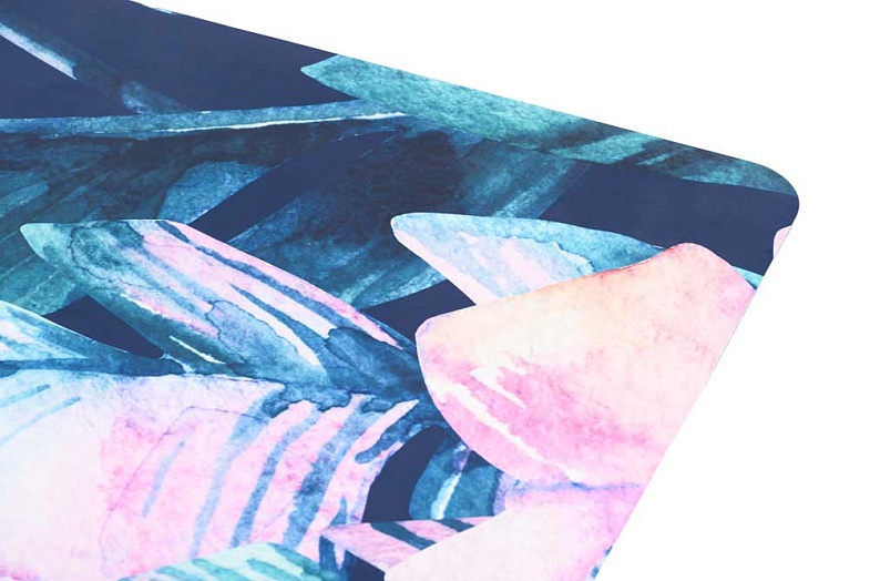 Коврик для йоги INEX PU Yoga Mat print, Tropical Palm Leaf 71
