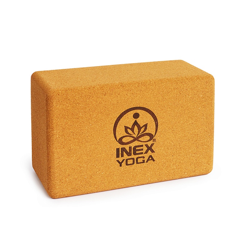Блок для йоги INEX Cork Yoga Block, пробковый