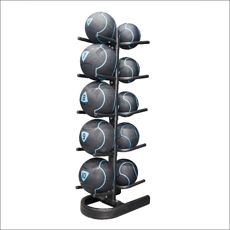 Стойка для медицинских мячей двусторонняя LIVEPRO 10 medicine ball rack