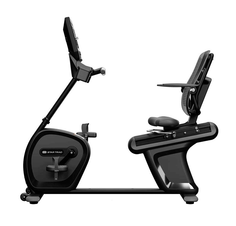 Горизонтальный велотренажер STAR TRAC 8 SERIES RECUMBENT BIKE, консоль LED