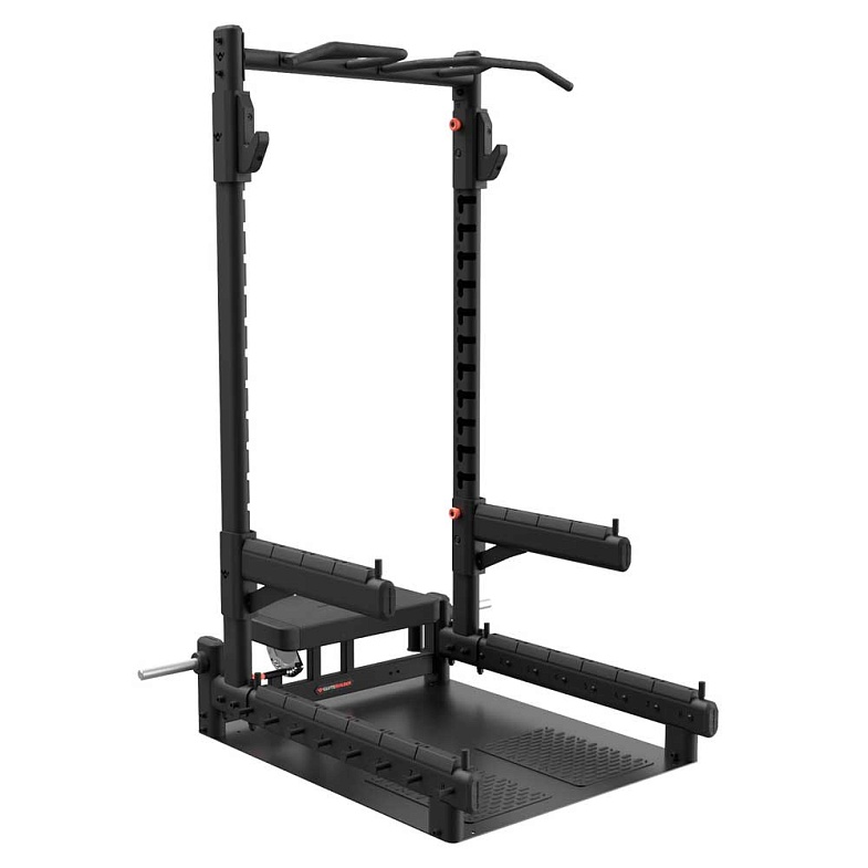 Ягодичный мостик со стойкой для приседаний GLUTEBUILDER GBR712