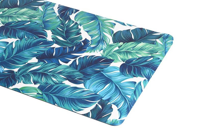 Коврик для йоги INEX PU Yoga Mat print, Tropical Palm Leaf 66