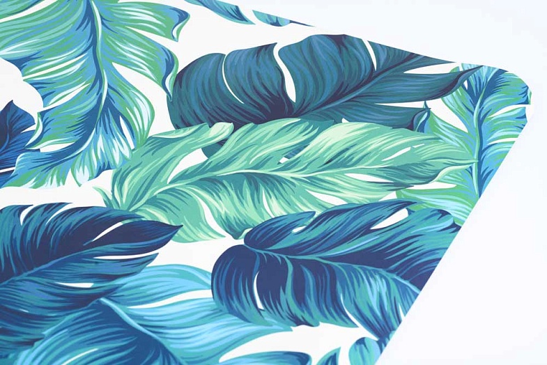 Коврик для йоги INEX PU Yoga Mat print, Tropical Palm Leaf 66