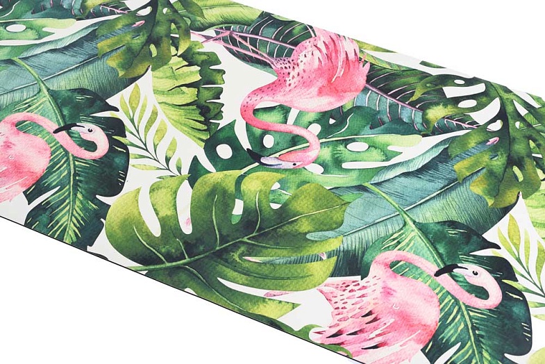 Коврик для йоги INEX PU Yoga Mat print, Flamingo 31
