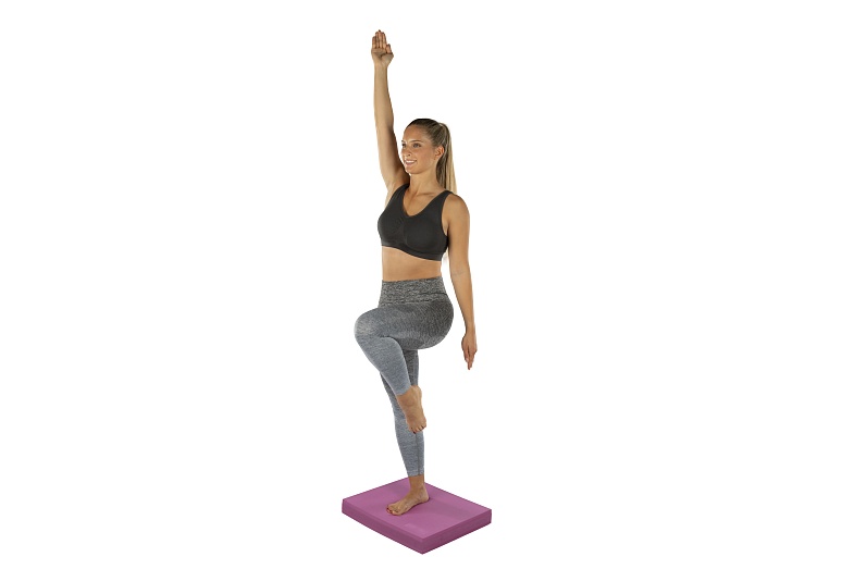 Балансировочная подушка Dittmann Balance-Pad TPE magenta