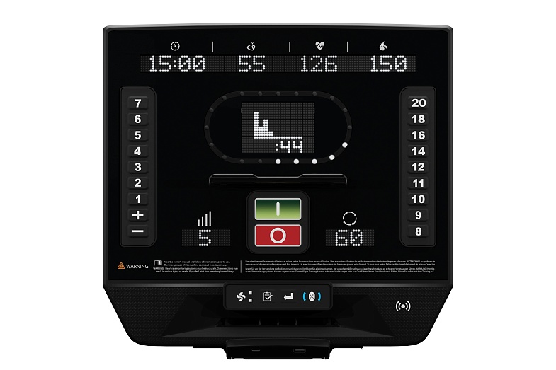 Эллиптический тренажер STAR TRAC 8 SERIES CROSS TRAINER, консоль LED