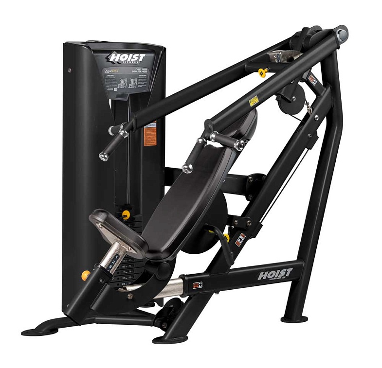 Силовой тpeнaжep Мульти-жим от груди / Жим от плеч HOIST HD-3300